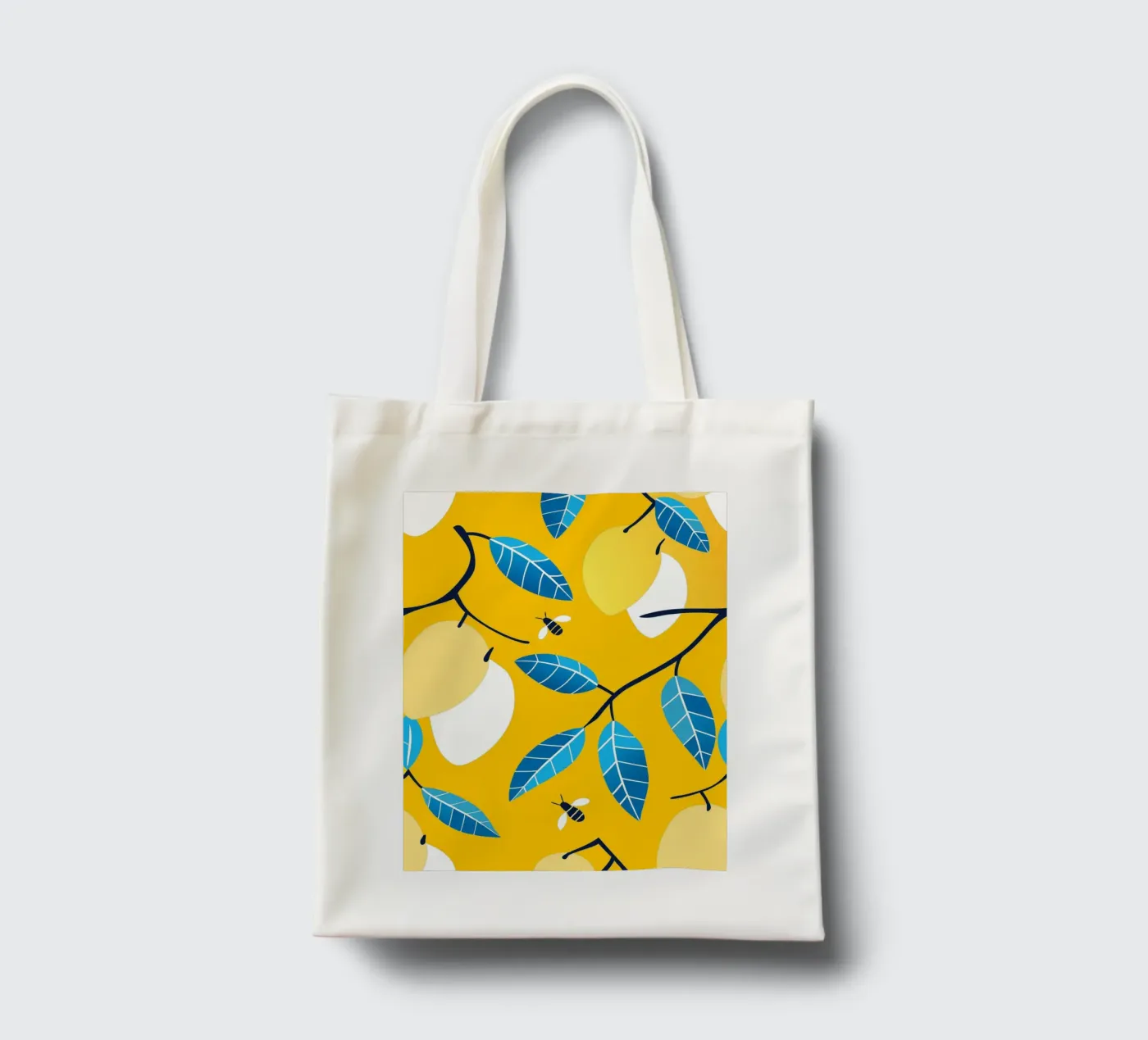 Limone e api borsa in juta da TODAY'S SHOP