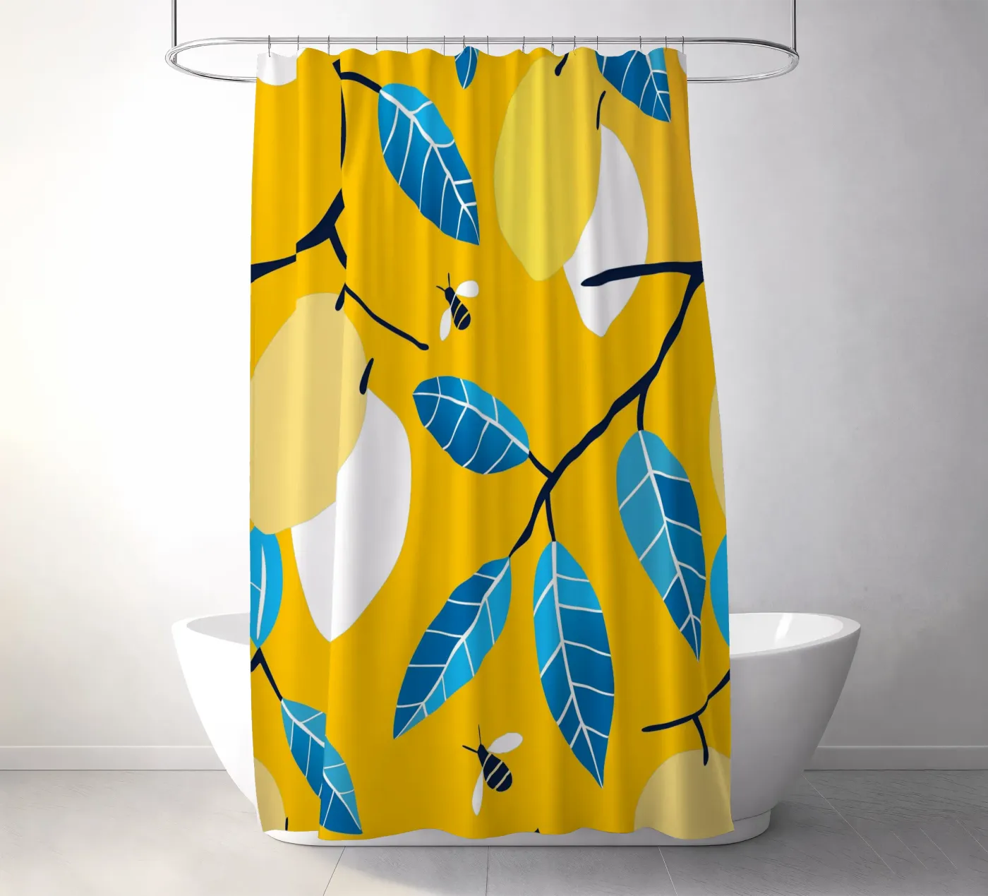 Limone e api tenda da doccia da TODAY'S SHOP