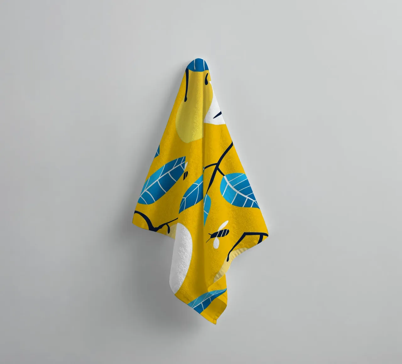 Limone e api asciugamano da bagno da TODAY'S SHOP