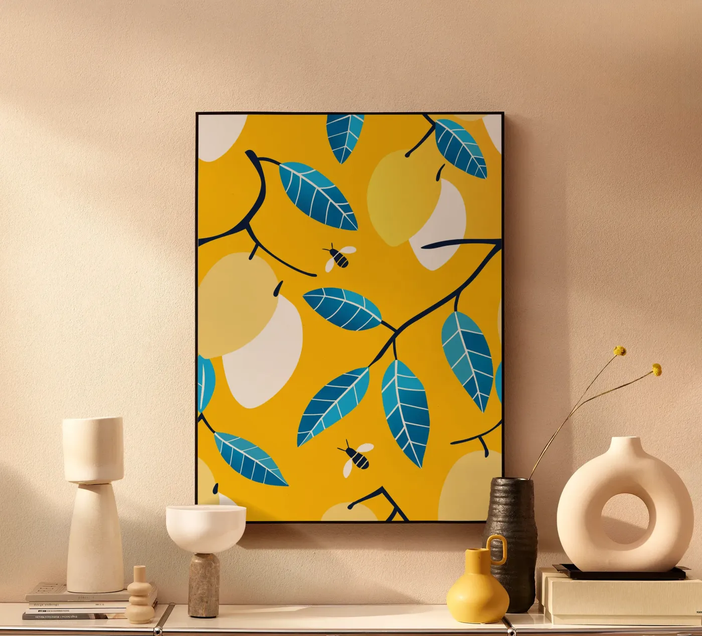 Lemon And Bees panneau forex de TODAY'S SHOP