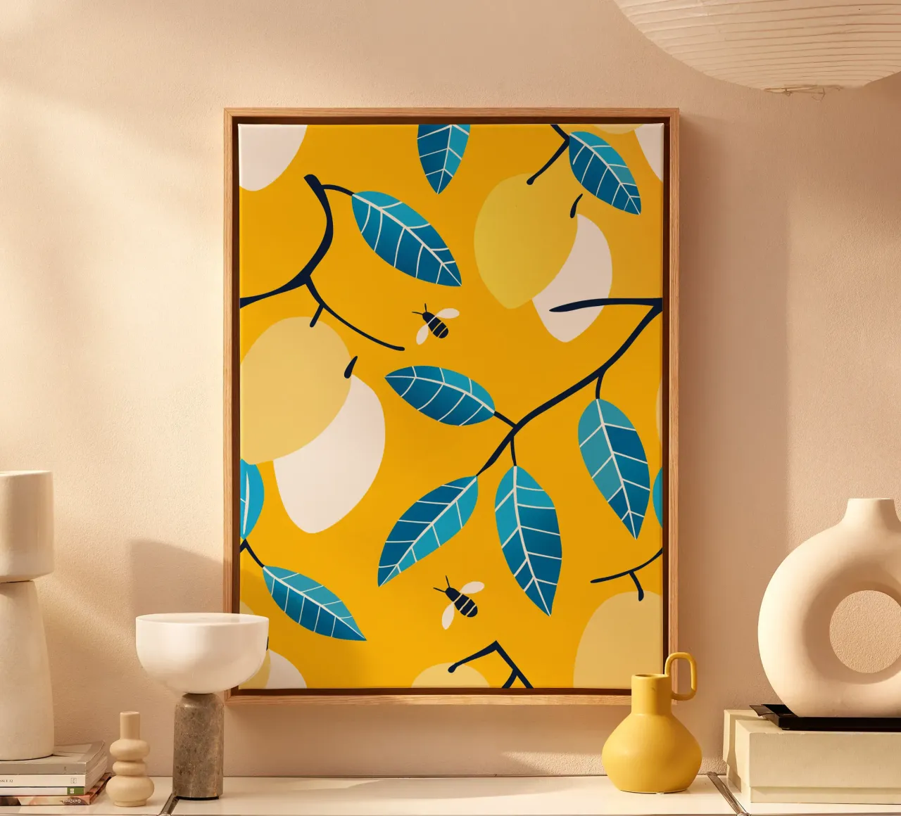 Limone e api tela da TODAY'S SHOP