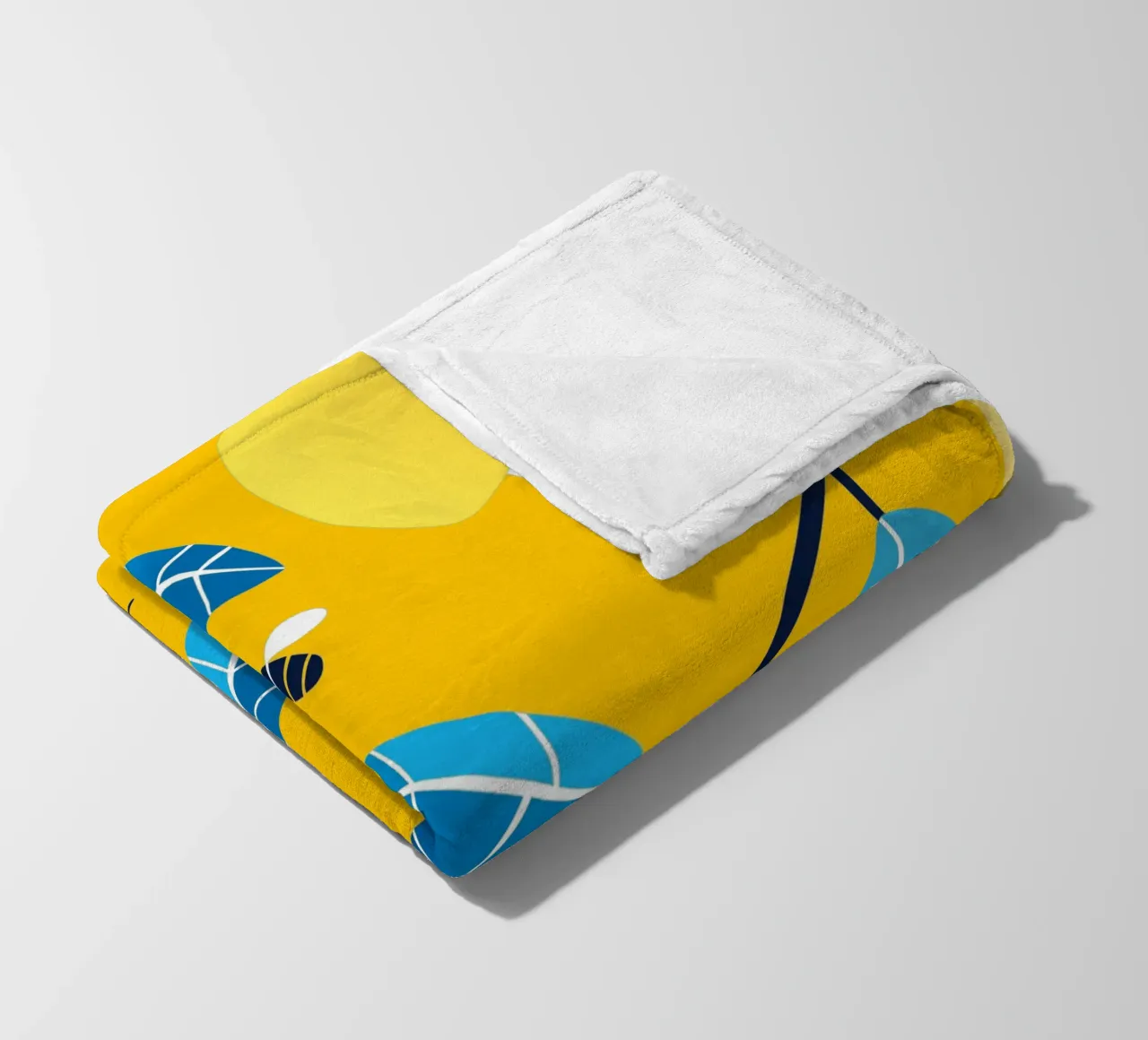 Limone e api coperta in pile da TODAY'S SHOP