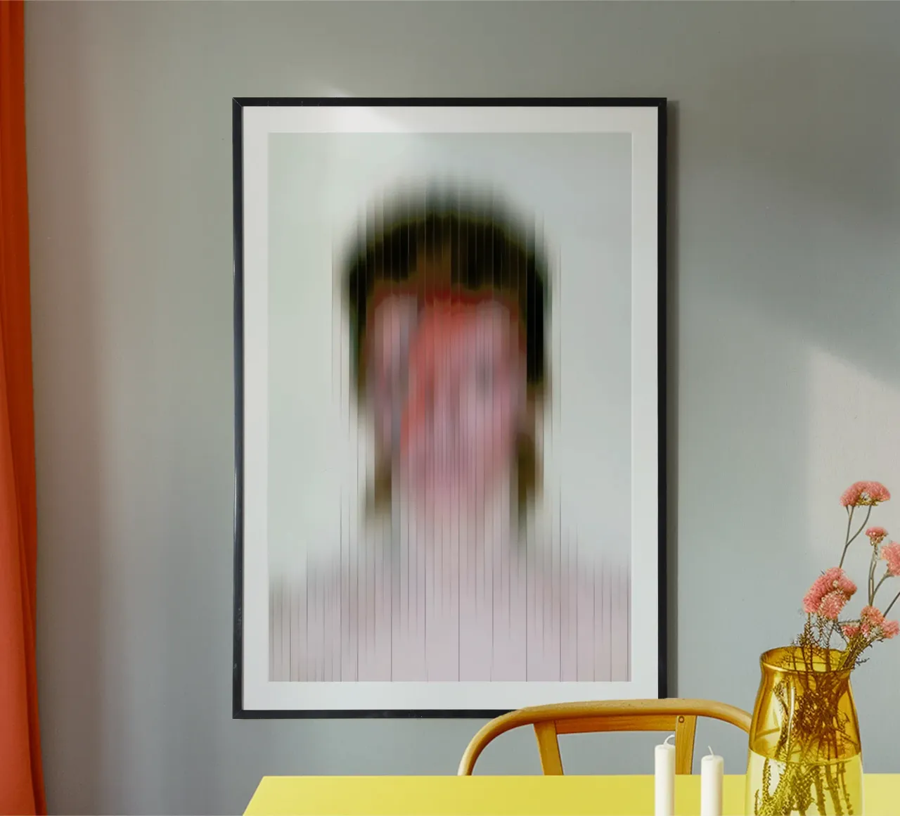 Aladdin Ghost 2 poster con telaio in alluminio da Angelo Cerantola