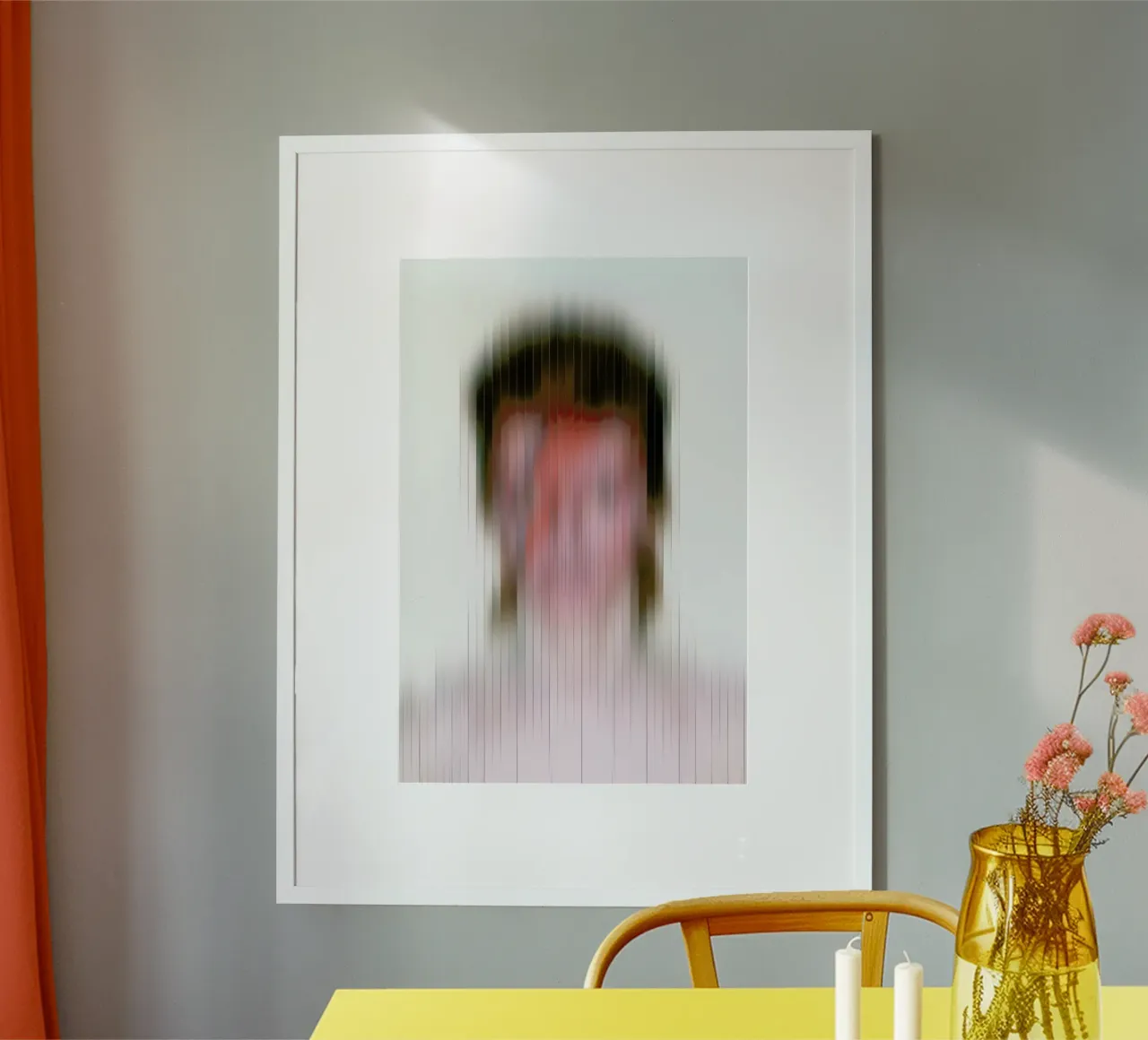 Aladdin Ghost 2 poster con telaio in alluminio da Angelo Cerantola