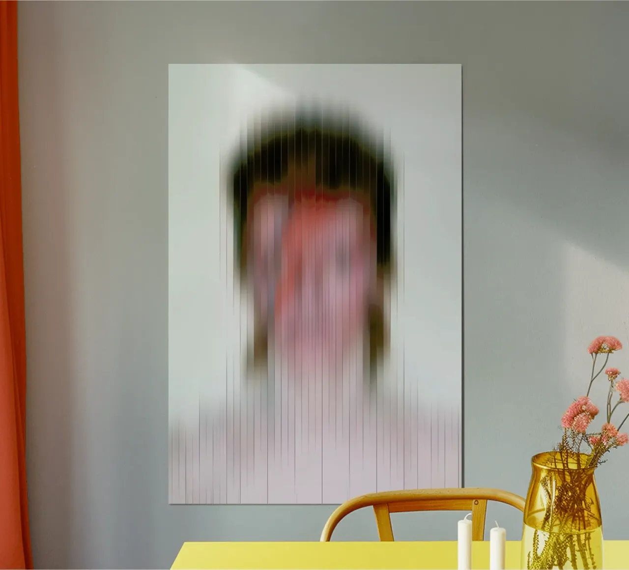 Aladdin Ghost 2 poster con telaio in alluminio da Angelo Cerantola