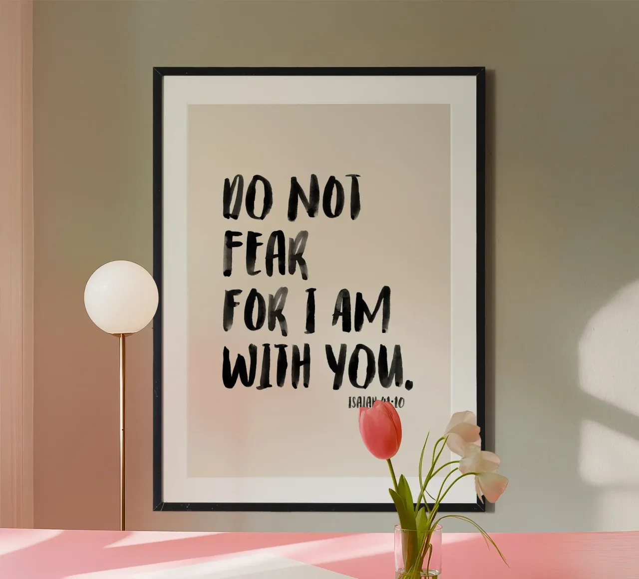 text quote black-and-white motivational scripture hahnemühle by Kirsten C Nolan