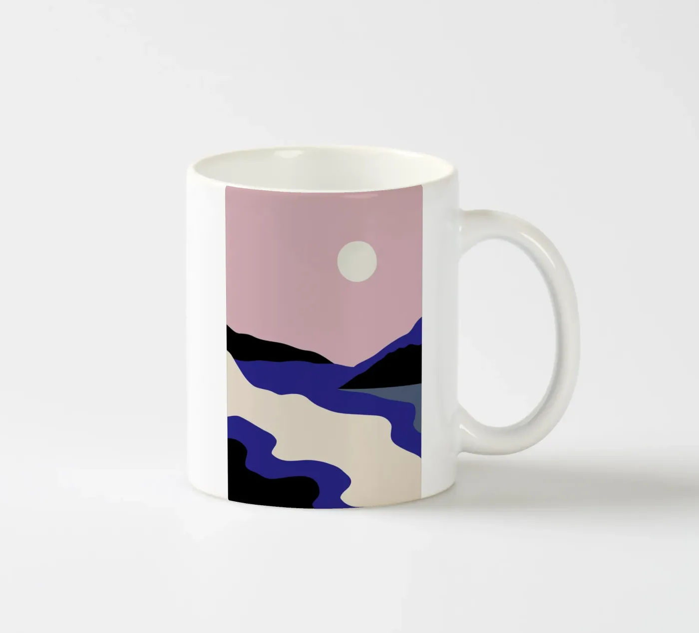 Nightfall ceramic mug by Pure