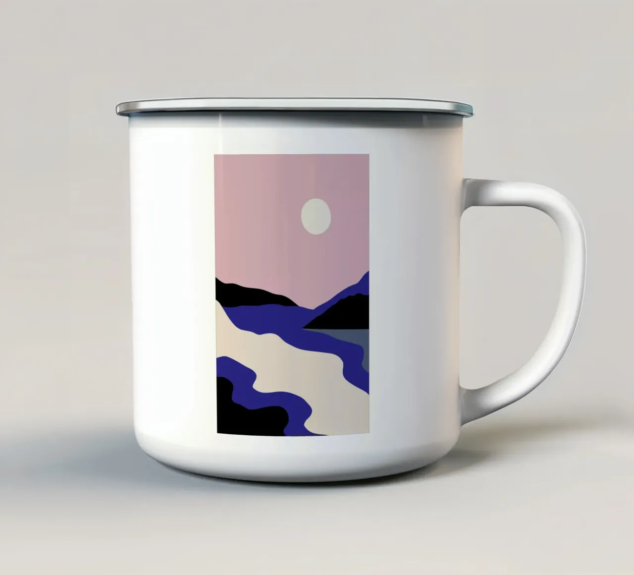 Nightfall tazza in smalto da Pure