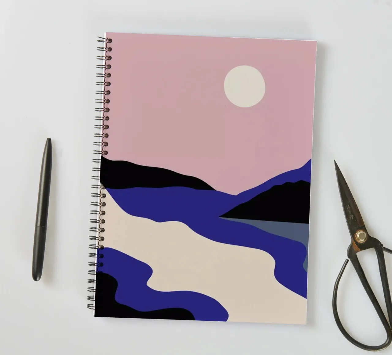 Nightfall spiral notebook by Pure
