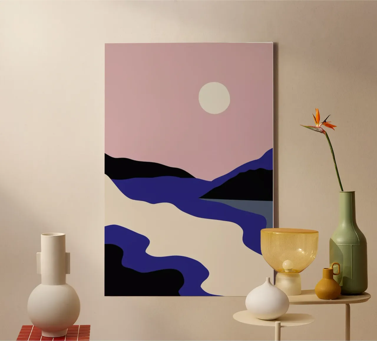 Nightfall canvas by Pure