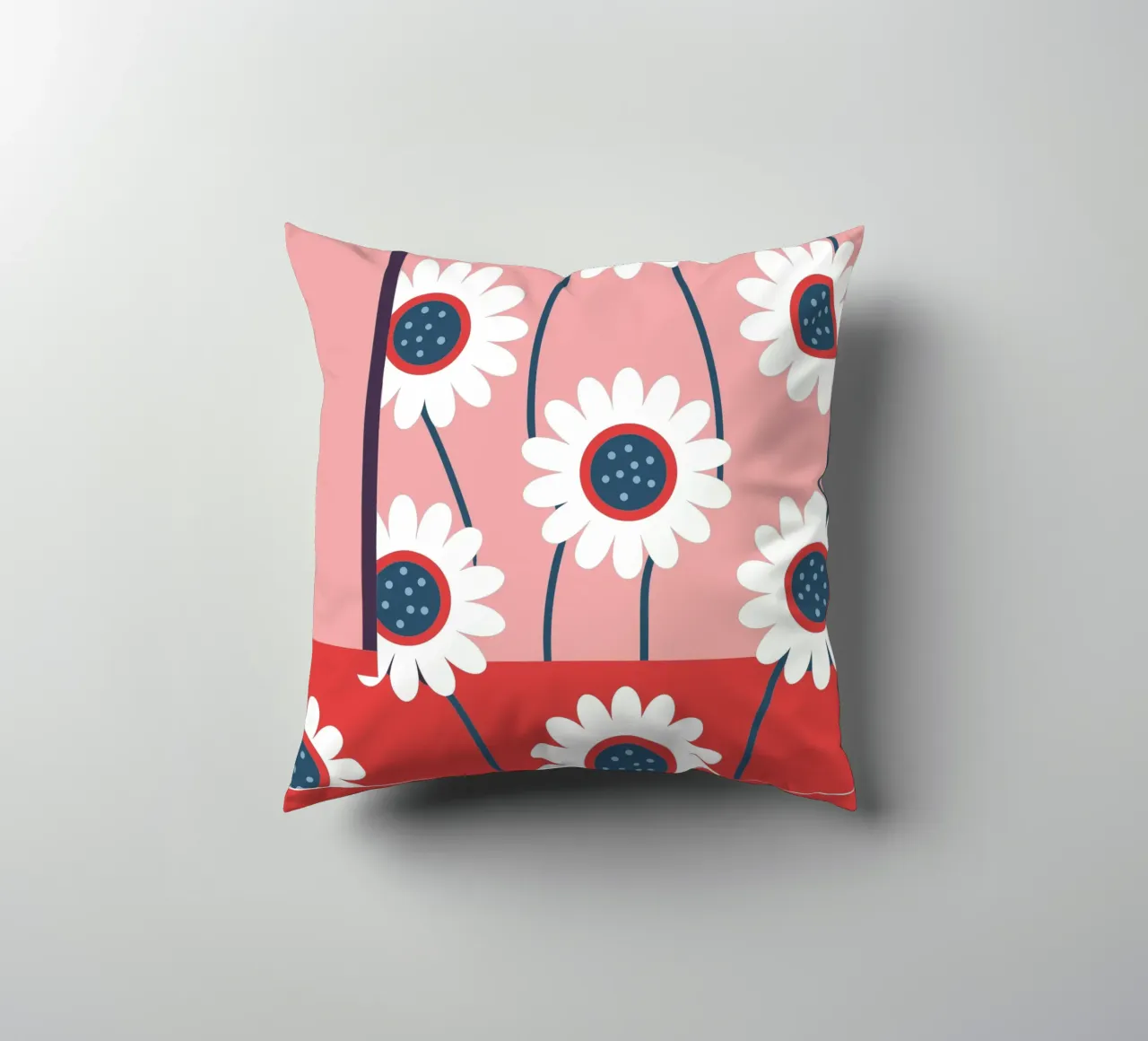 Fiore bianco cuscino da TODAY'S SHOP