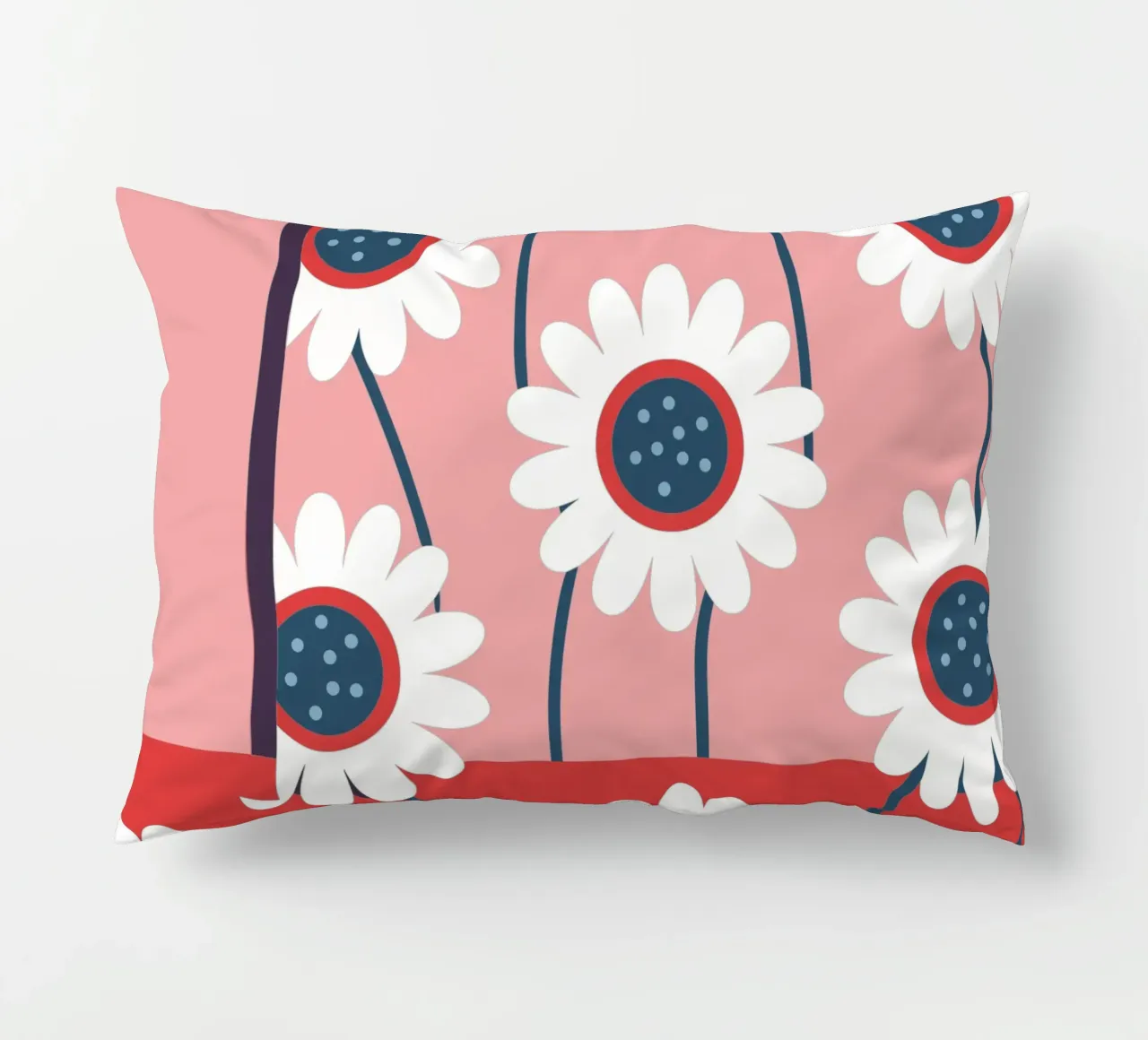 Fiore bianco cuscino da TODAY'S SHOP