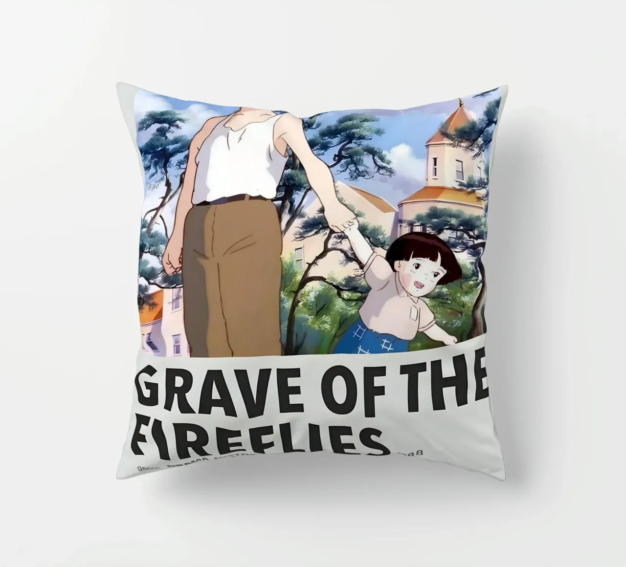 GRAVE OF THE FIREFLIES 1988 cuscino da Totoya