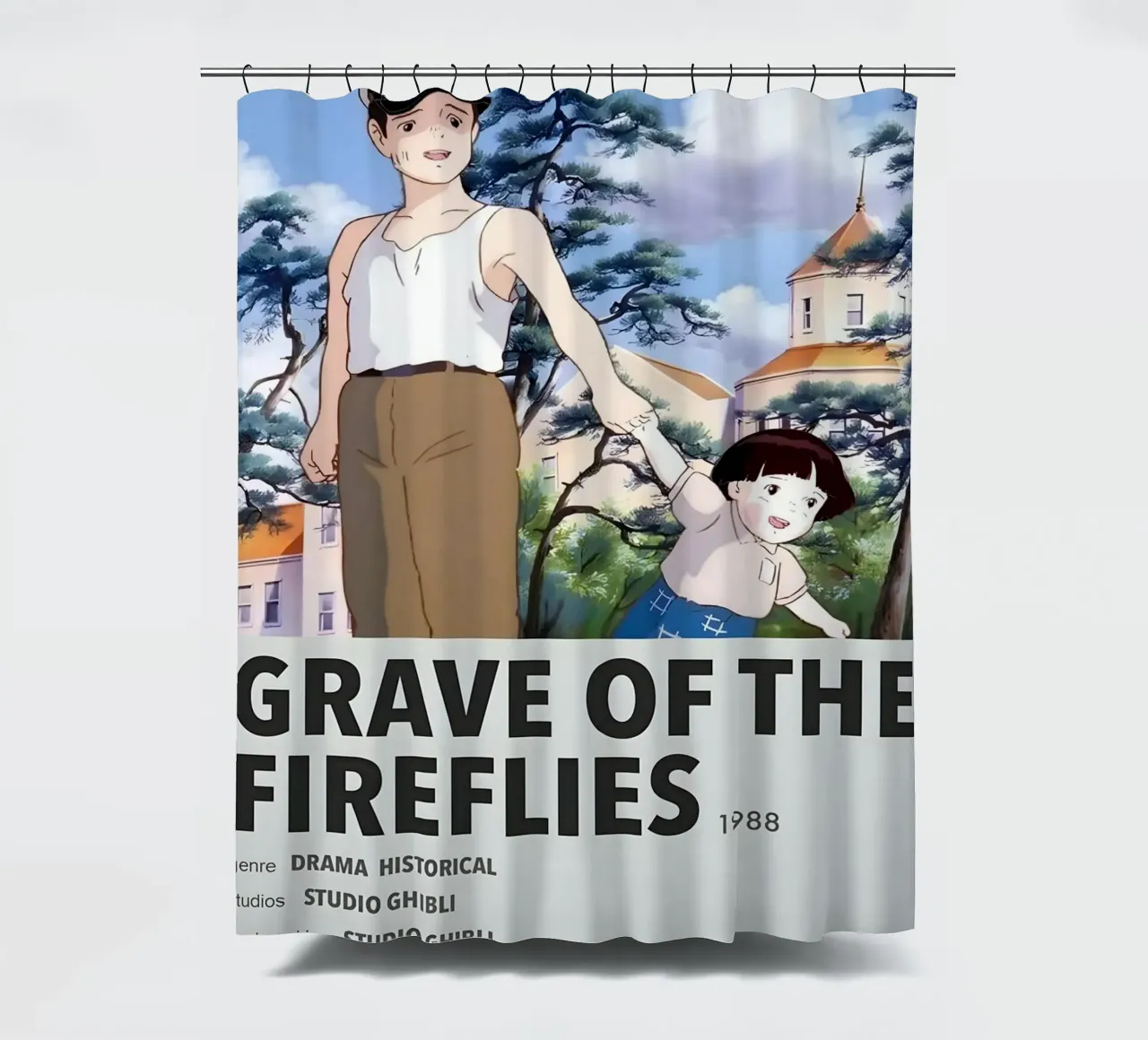 GRAVE OF THE FIREFLIES 1988 tenda da doccia da Totoya