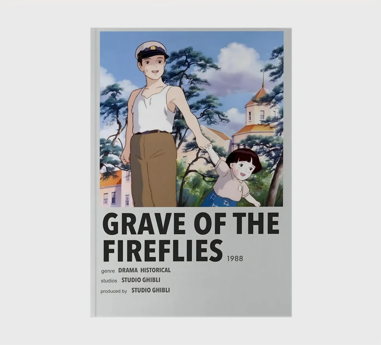 GRAVE OF THE FIREFLIES 1988 cuaderno de Totoya