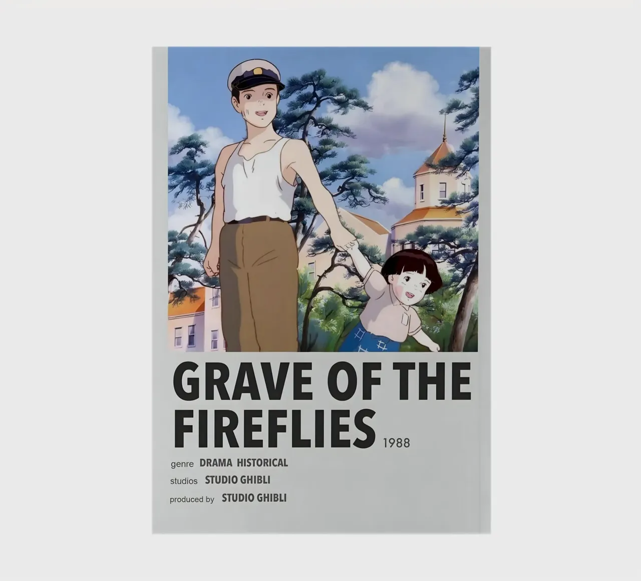 GRAVE OF THE FIREFLIES 1988 cuaderno de Totoya