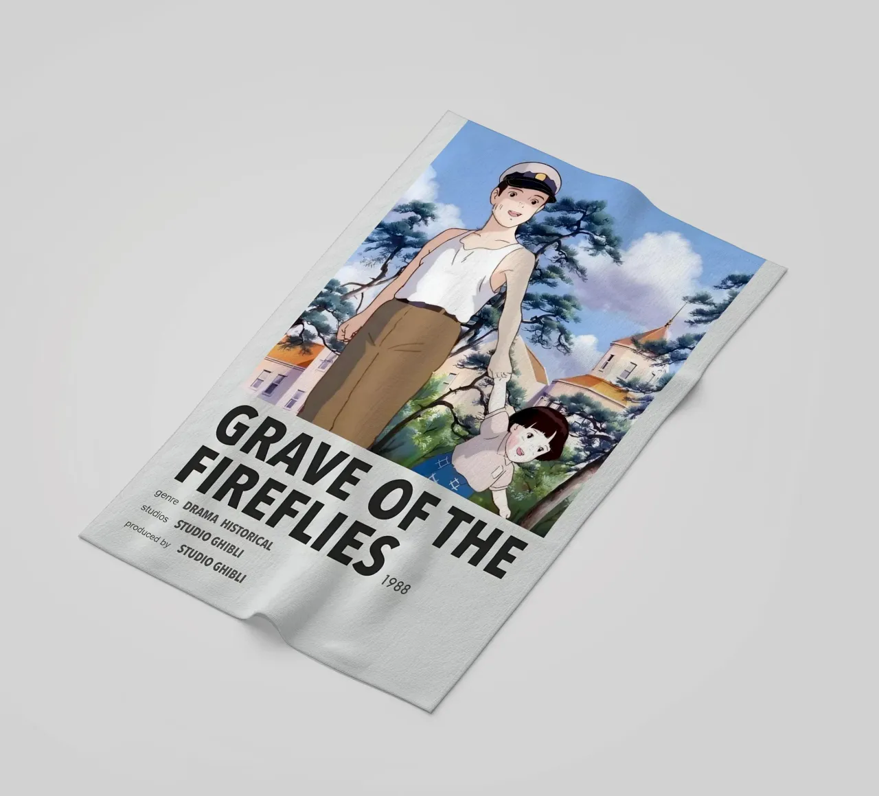 GRAVE OF THE FIREFLIES 1988 telo mare da Totoya