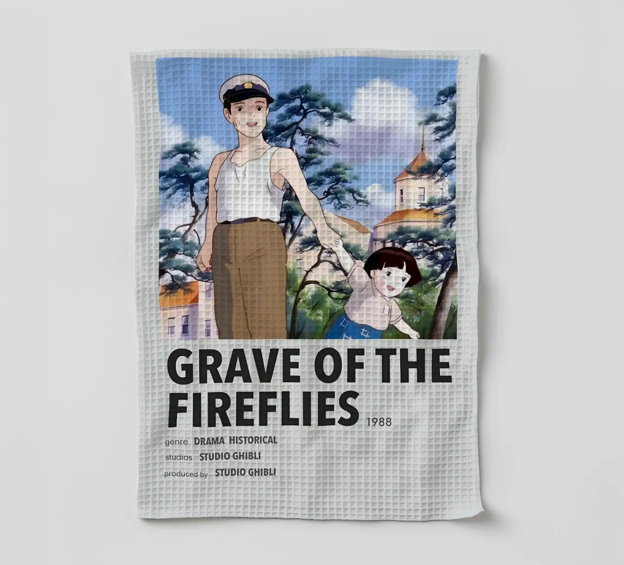 GRAVE OF THE FIREFLIES 1988 canovaccio da cucina da Totoya