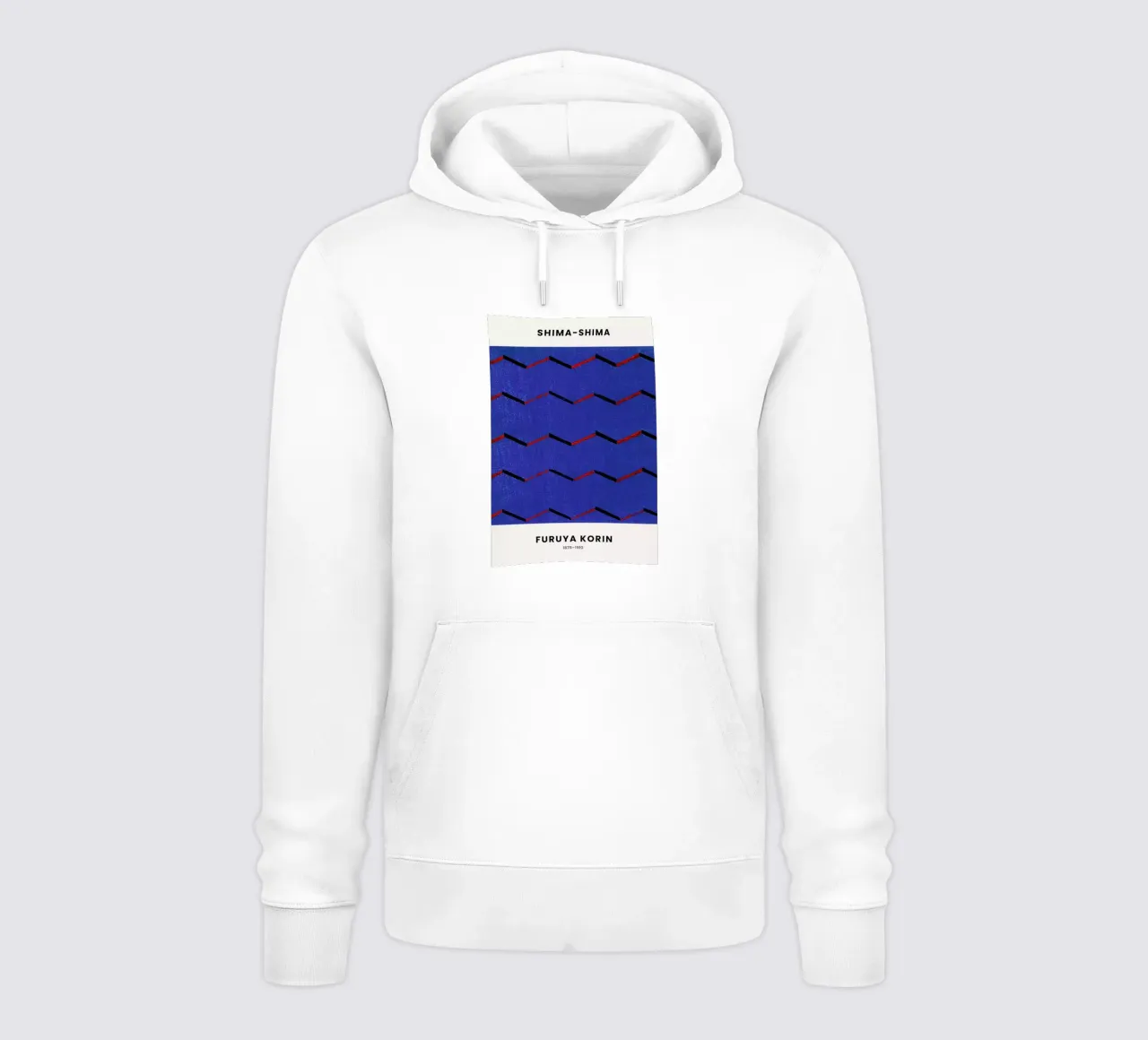Furuya Korin - Thread Print Hoodie von Vintage by JUNIQE
