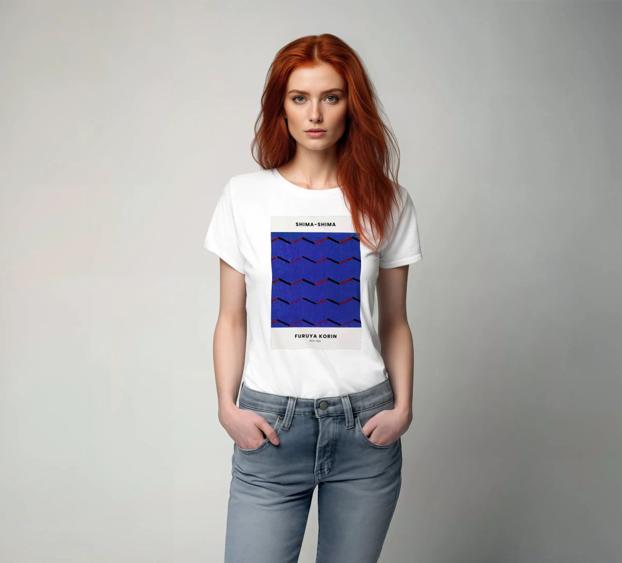 Furuya Korin - Thread Print t-shirt da Vintage by JUNIQE