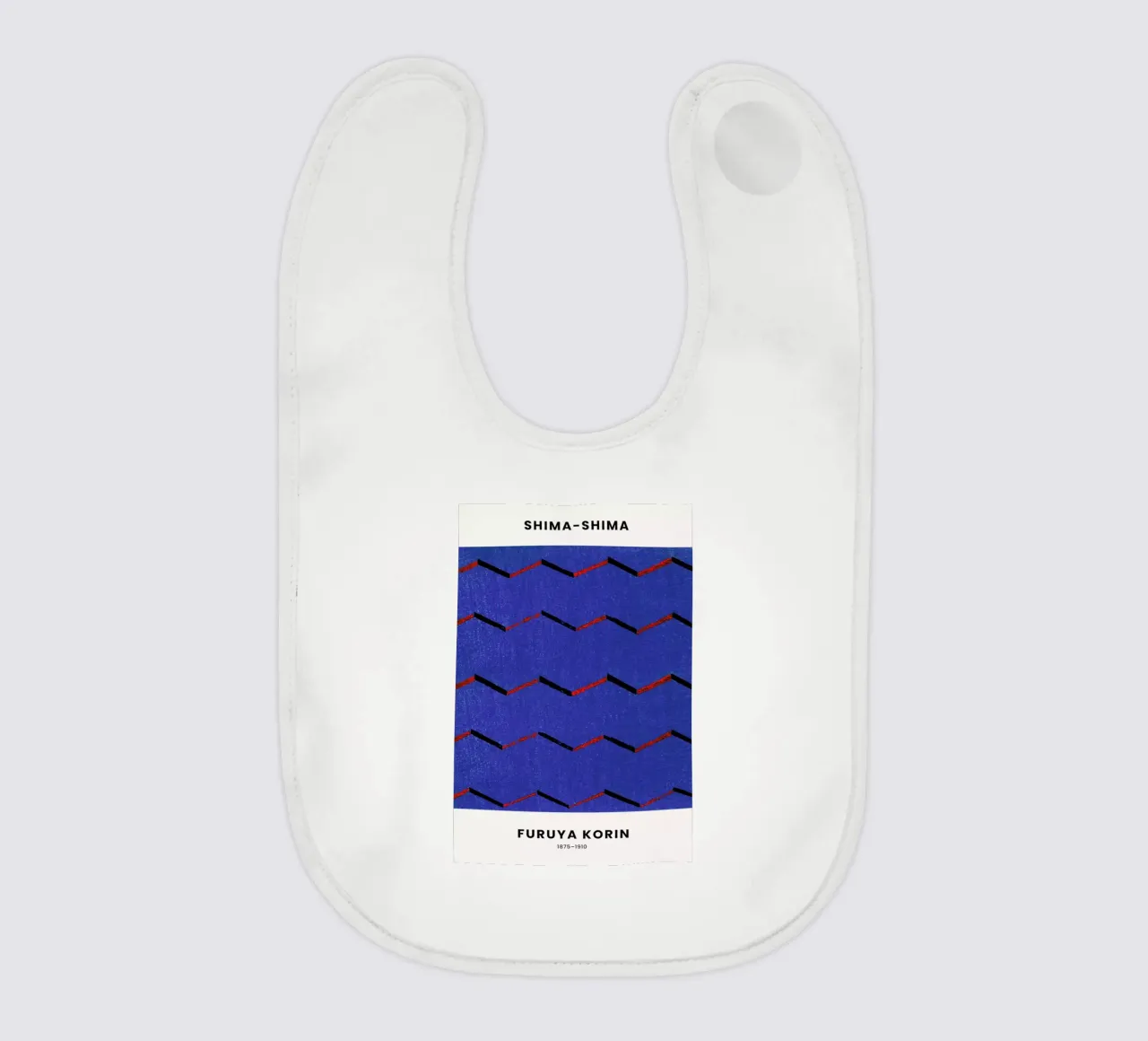 Furuya Korin - Thread Print bavaglino da Vintage by JUNIQE
