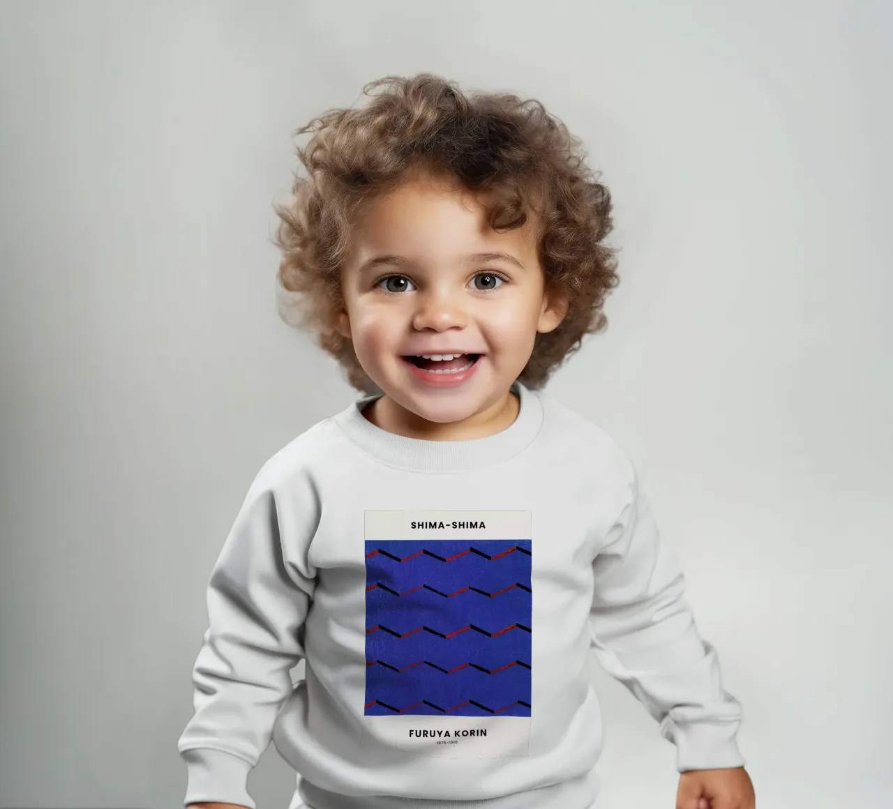 Furuya Korin - Thread Print felpa neonato da Vintage by JUNIQE