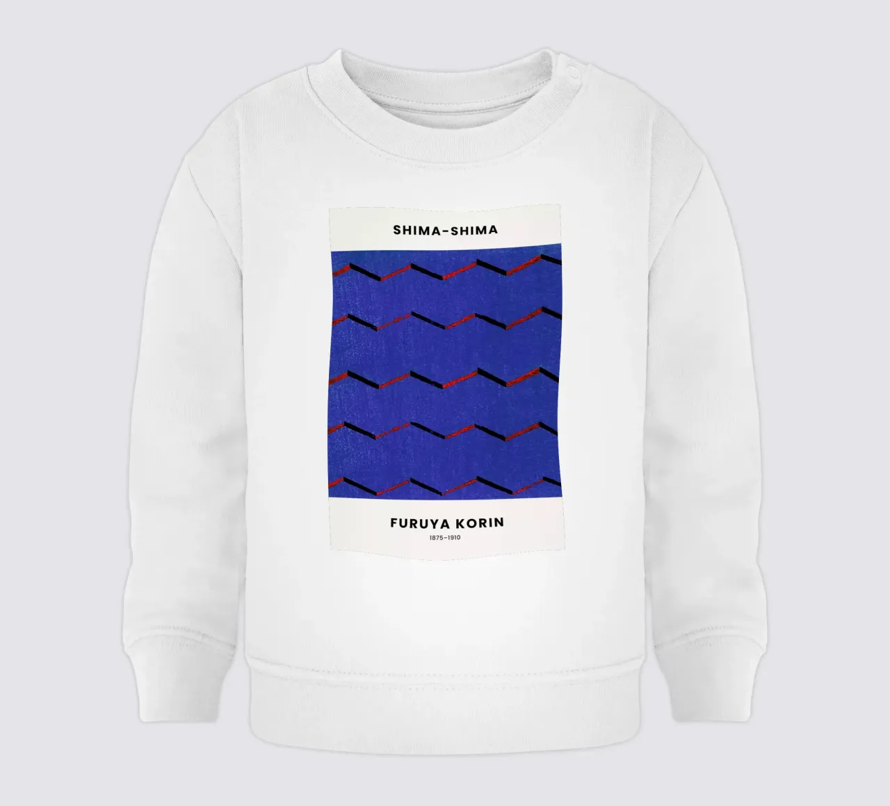 Furuya Korin - Thread Print felpa neonato da Vintage by JUNIQE