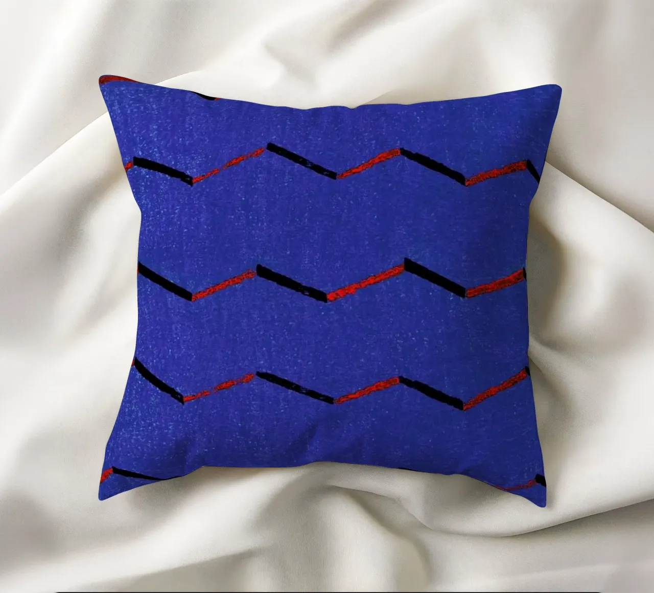 Furuya Korin - Thread Print cuscino da Vintage by JUNIQE