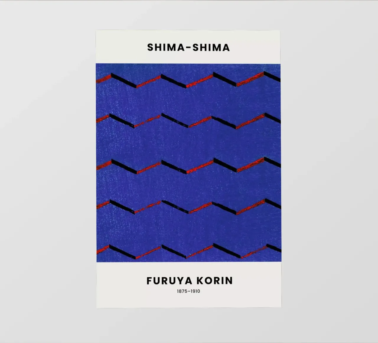 Furuya Korin - Thread Print telo in pvc da Vintage by JUNIQE