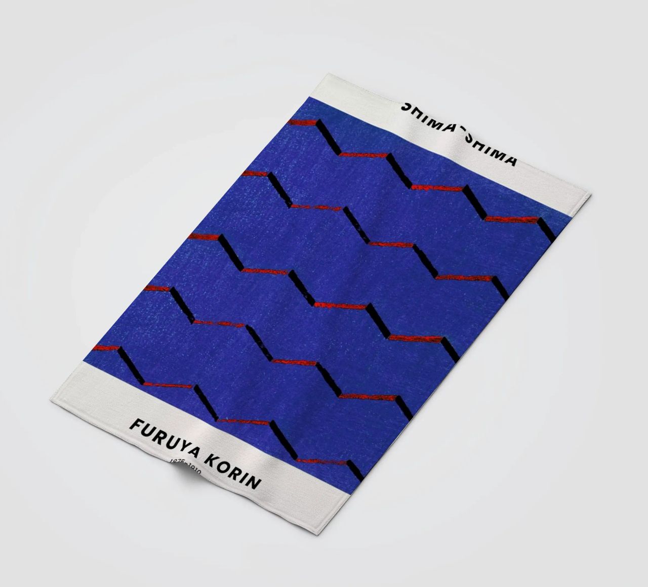 Furuya Korin - Thread Print coperta in pile da Vintage by JUNIQE