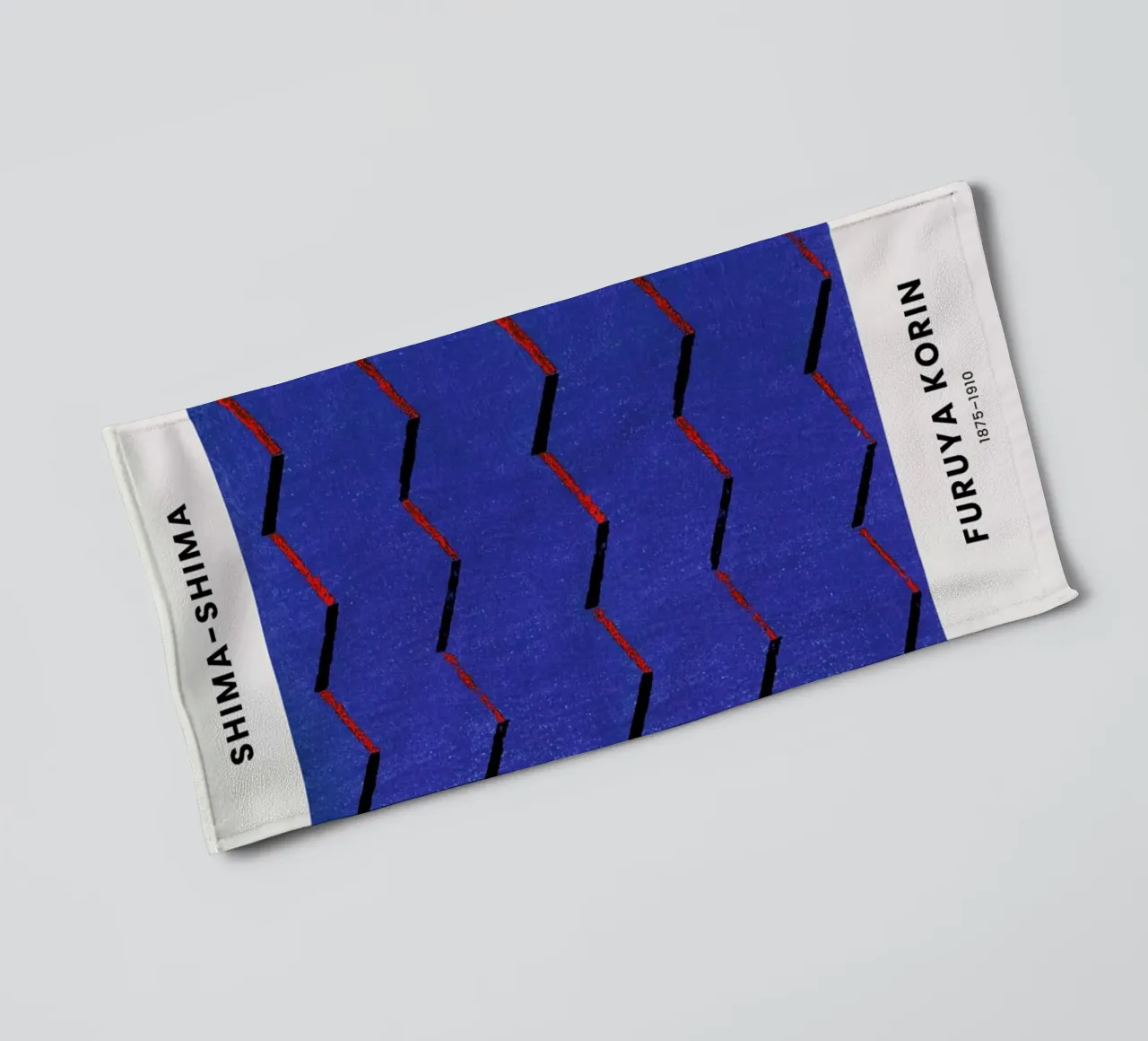 Furuya Korin - Thread Print asciugamano da bagno da Vintage by JUNIQE