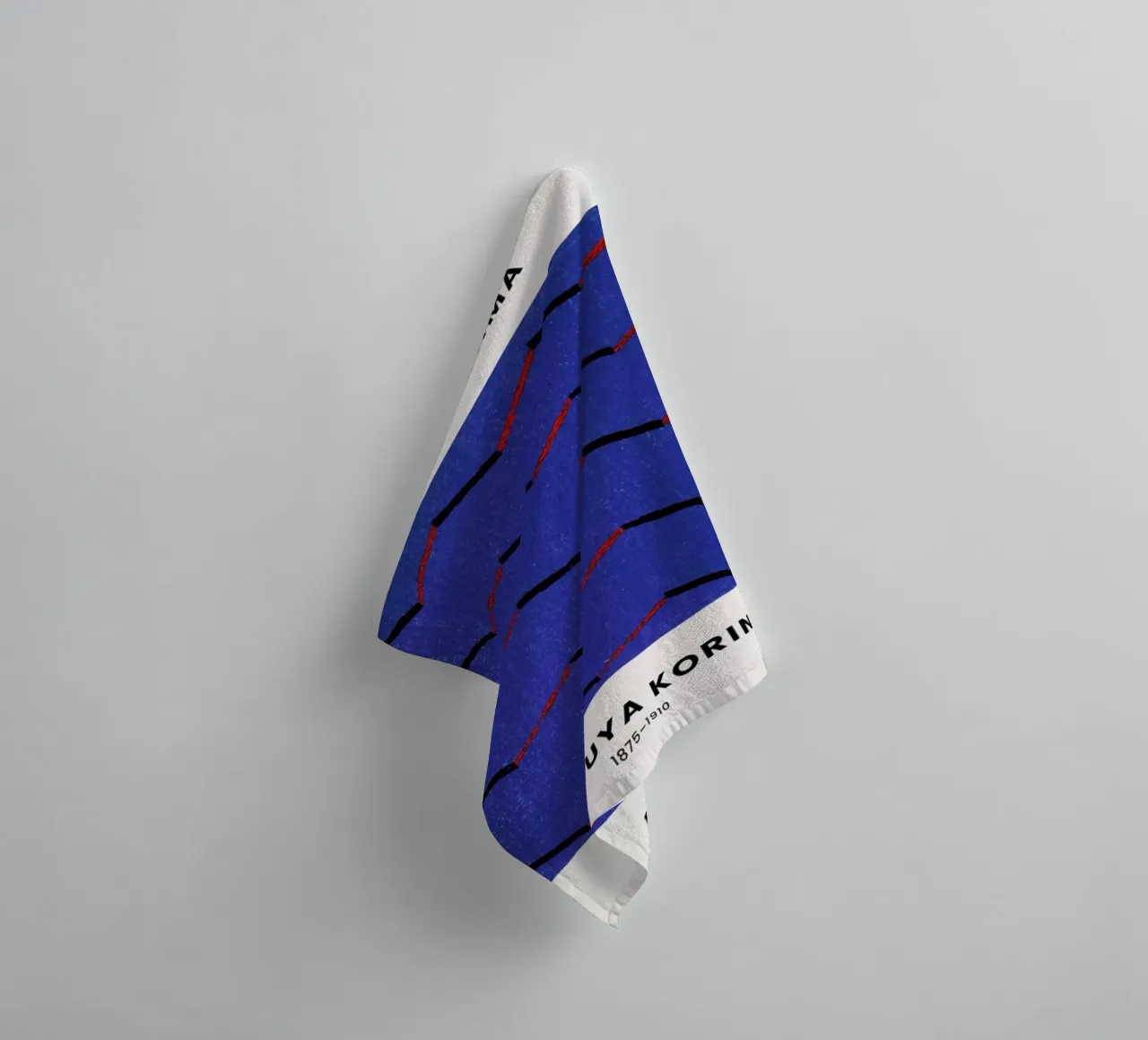 Furuya Korin - Thread Print asciugamano da bagno da Vintage by JUNIQE