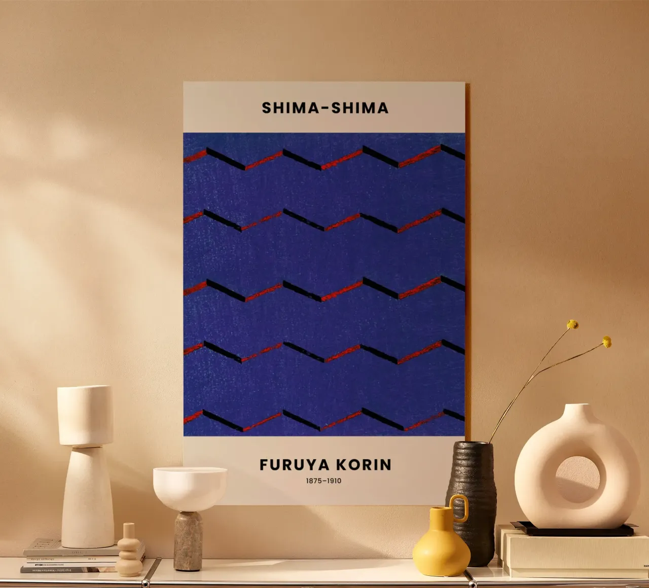 Furuya Korin - Thread Print plexiglass da Vintage by JUNIQE