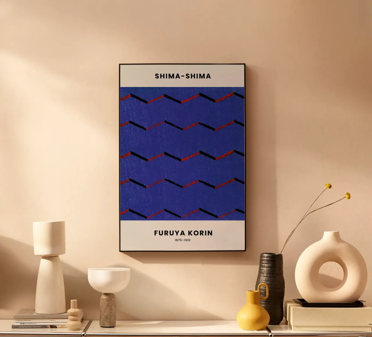 Furuya Korin - Thread Print pannello forex da Vintage by JUNIQE