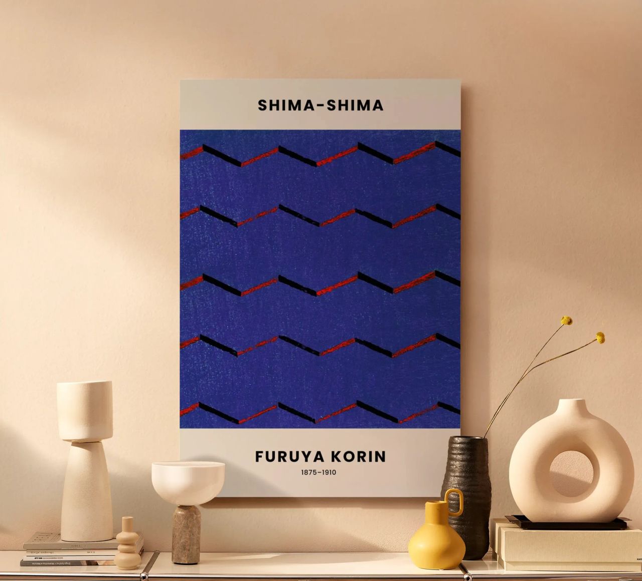 Furuya Korin - Thread Print alluminio dibond da Vintage by JUNIQE