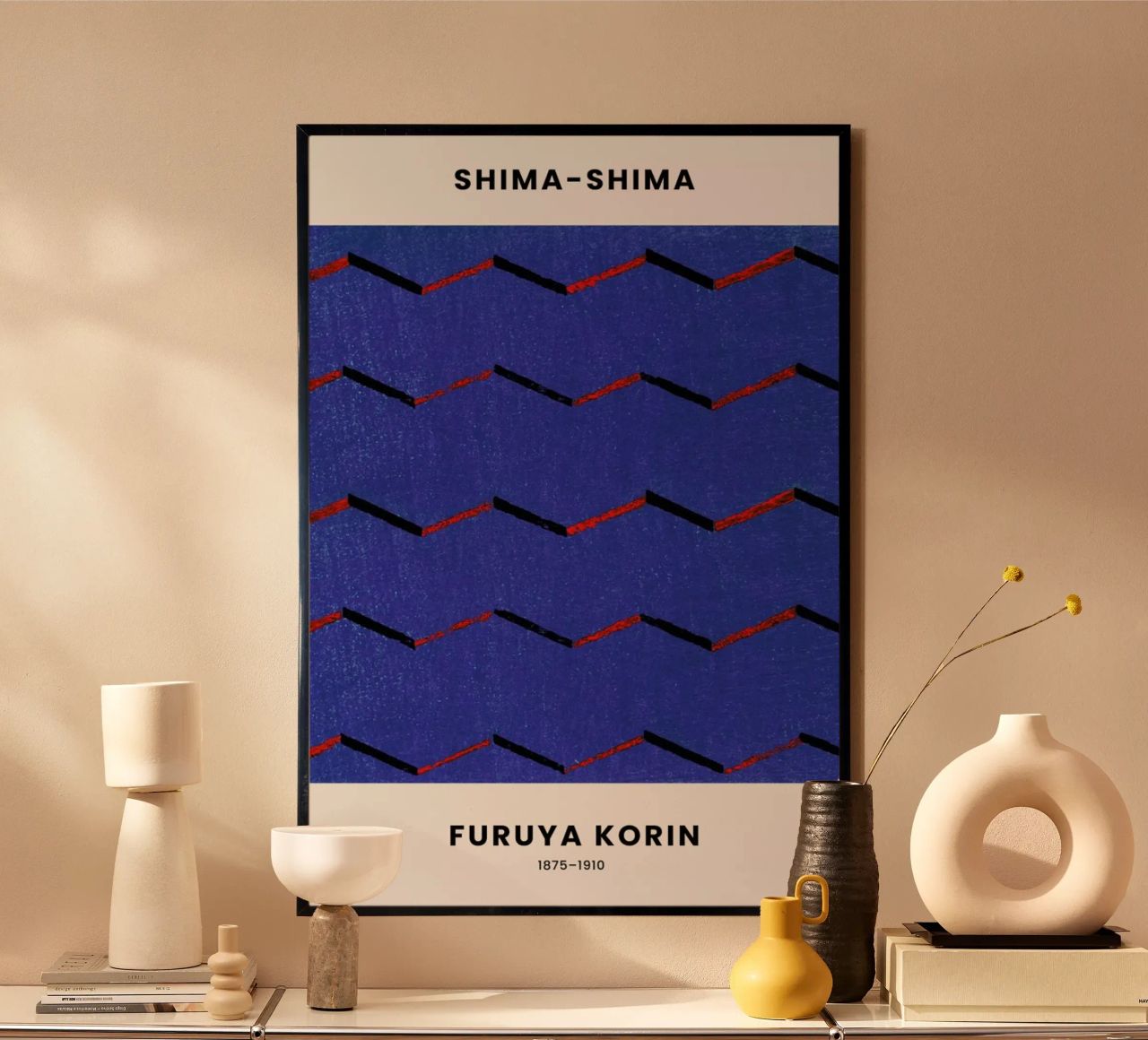 Furuya Korin - Thread Print carta hahnemühle da Vintage by JUNIQE