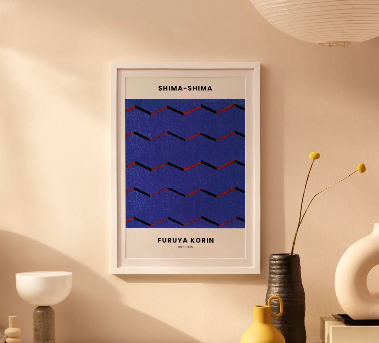Furuya Korin - Thread Print carta hahnemühle da Vintage by JUNIQE