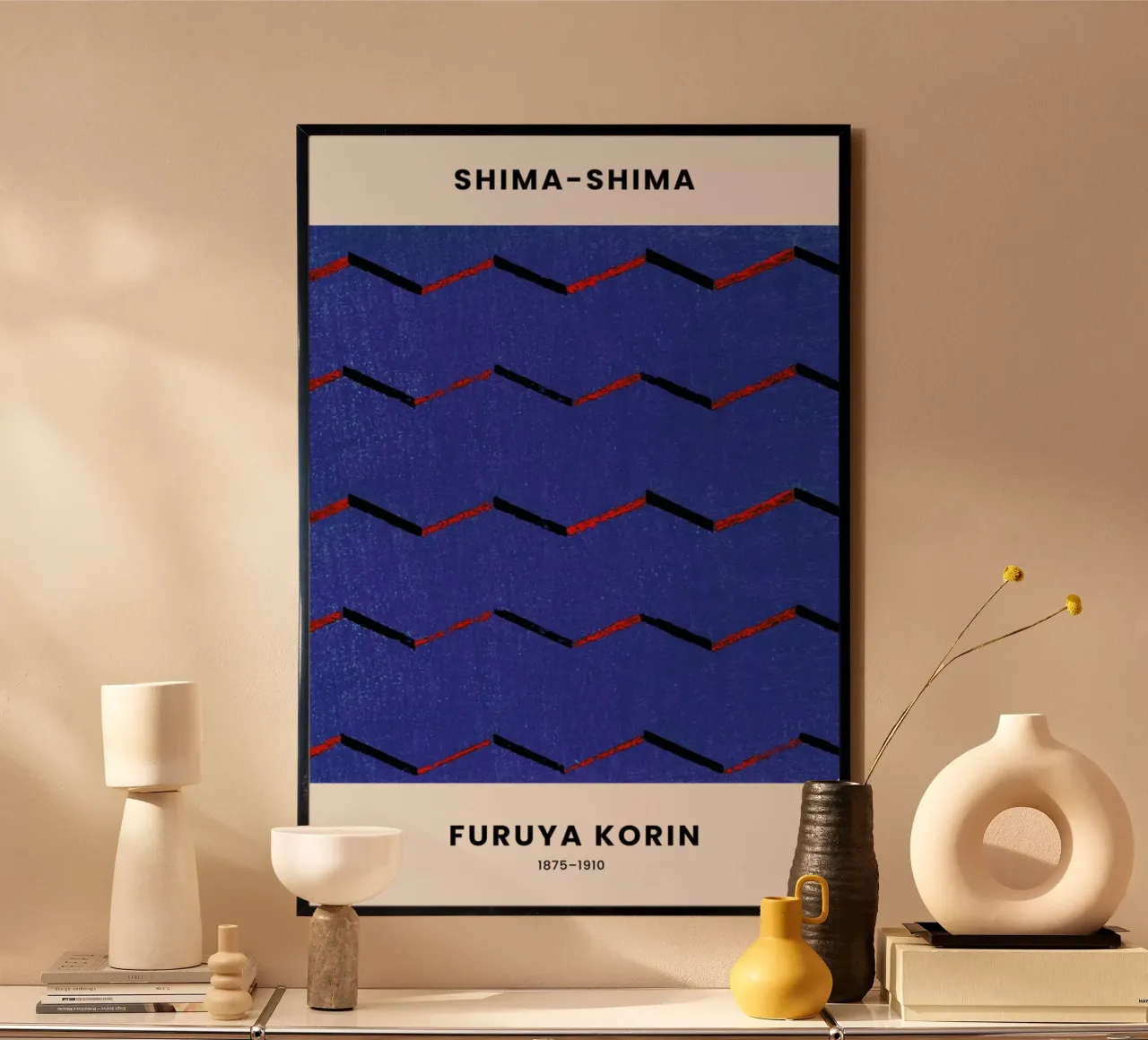 Furuya Korin - Thread Print hahnemühle de Vintage by JUNIQE