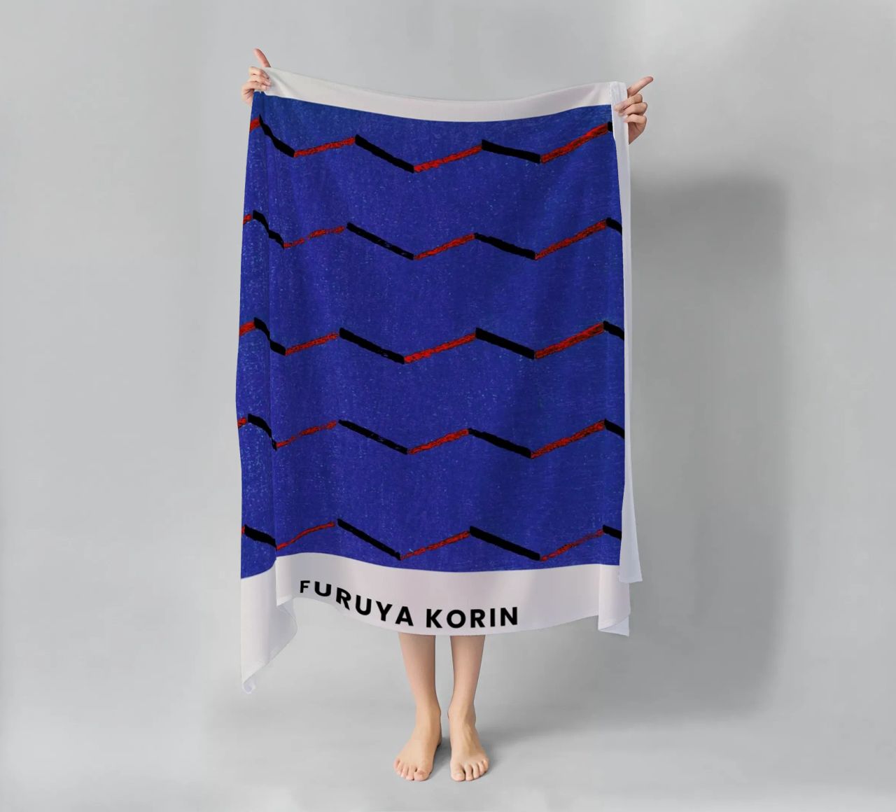 Furuya Korin - Thread Print telo mare da Vintage by JUNIQE