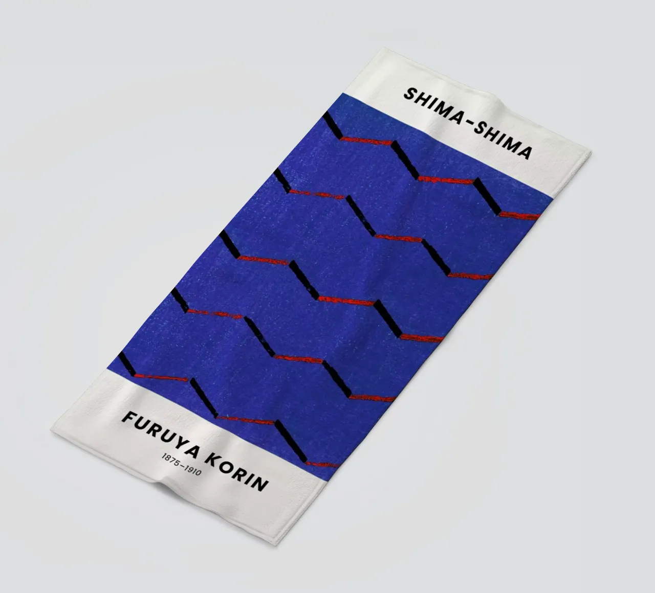 Furuya Korin - Thread Print telo mare da Vintage by JUNIQE