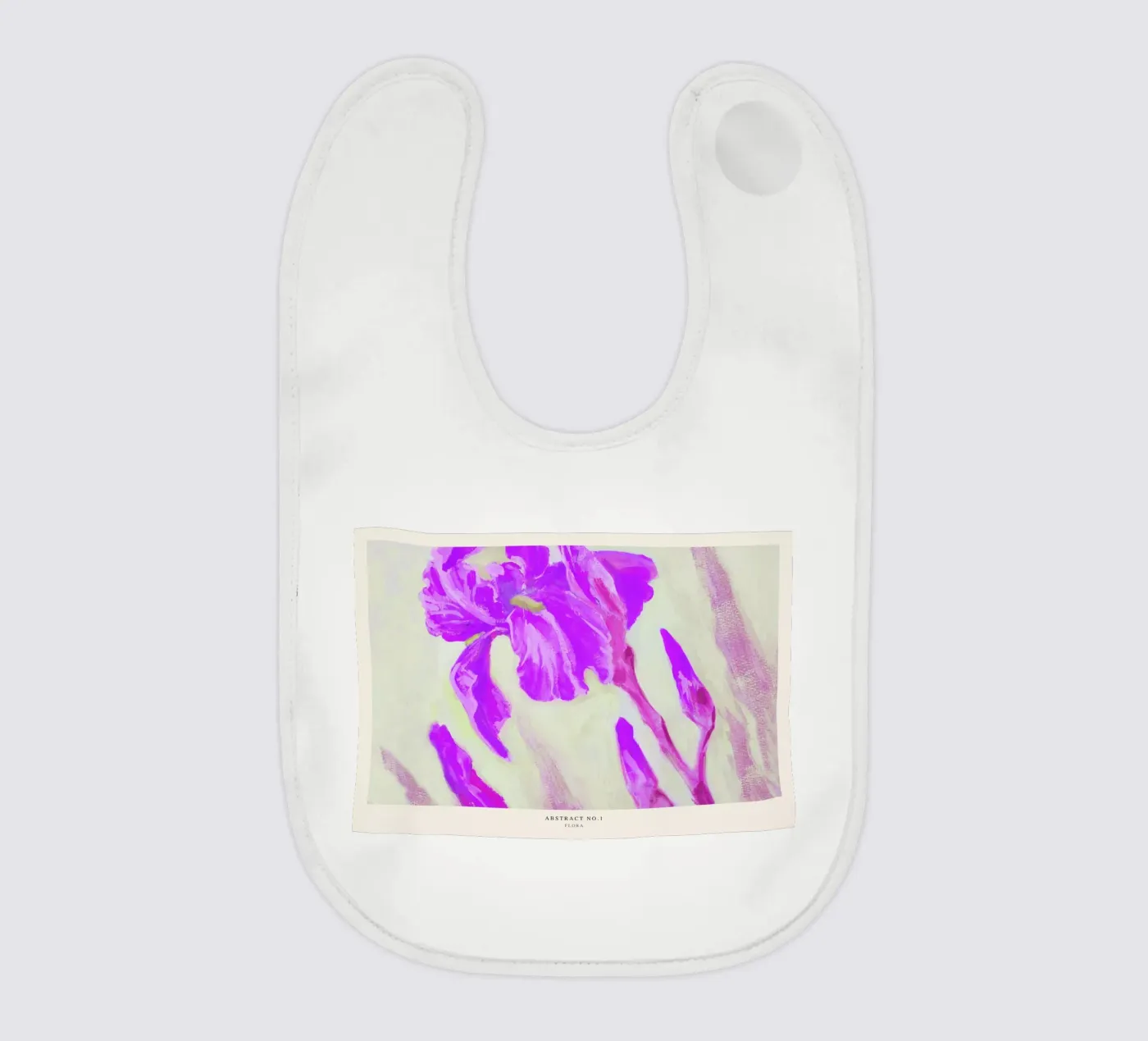 Flora baby slabbetje van Graphite