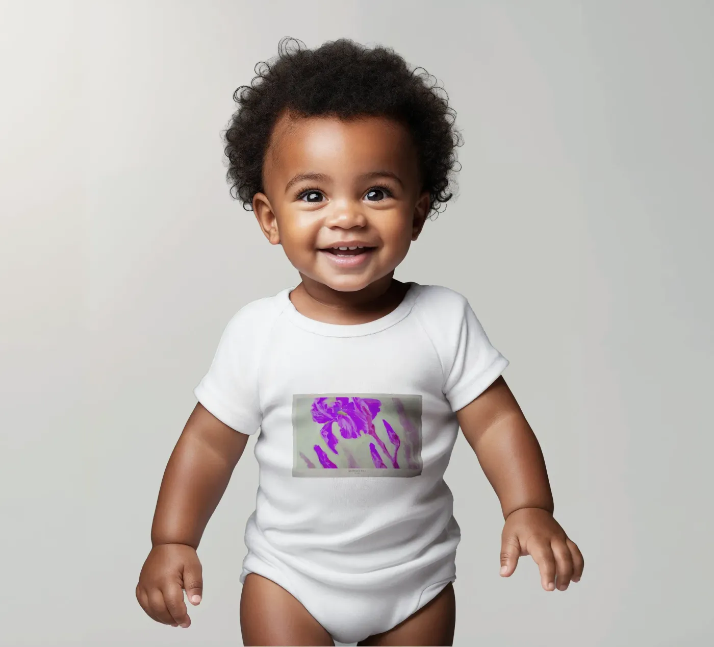 Flora body bébé de Graphite