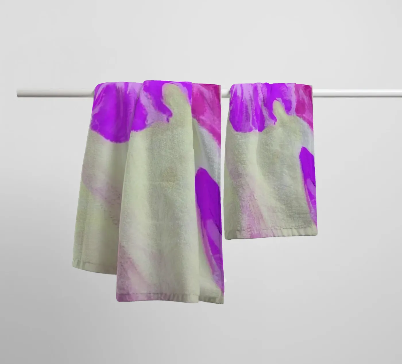 Flora badhanddoek van Graphite