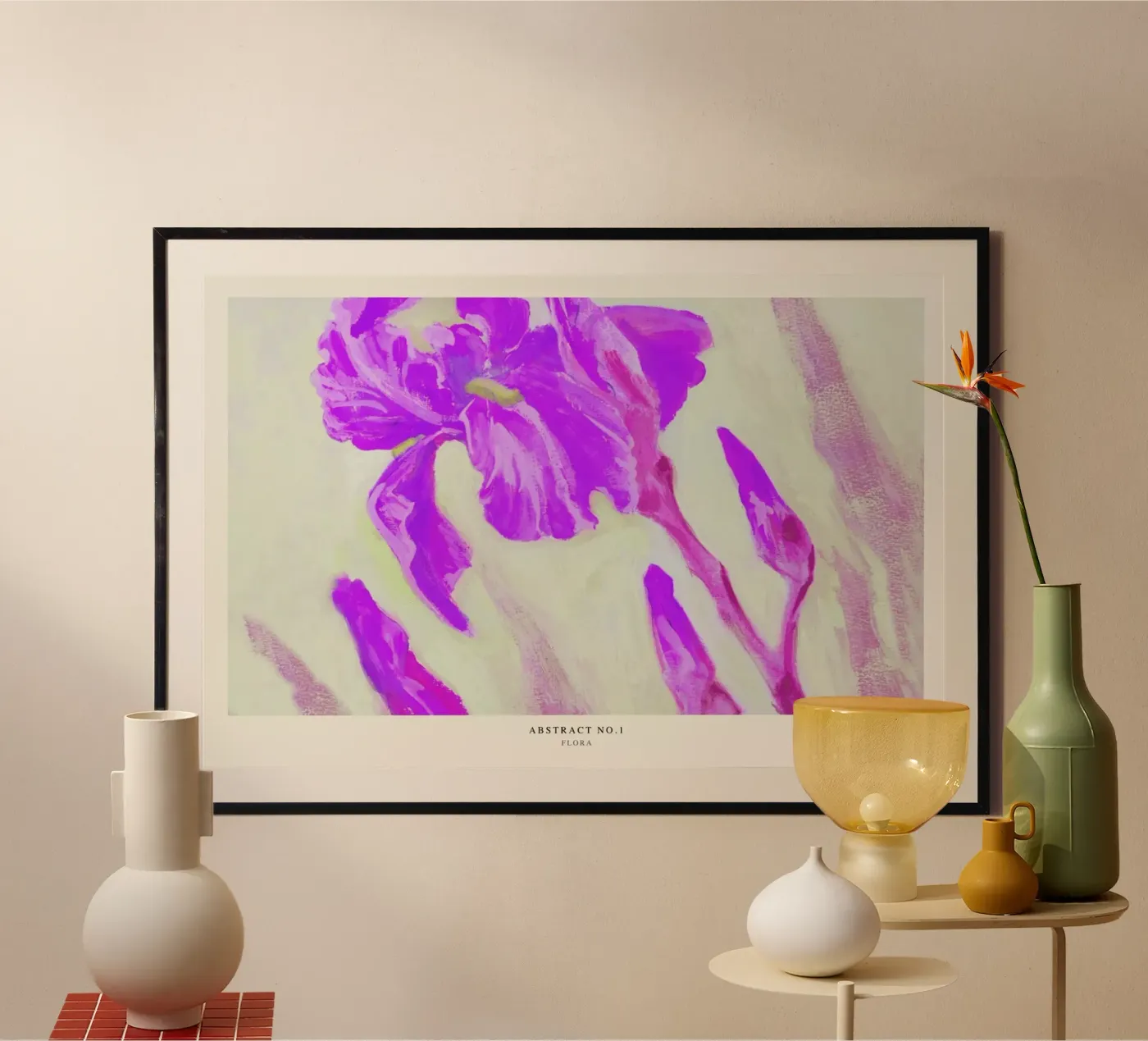 Flora poster van Graphite