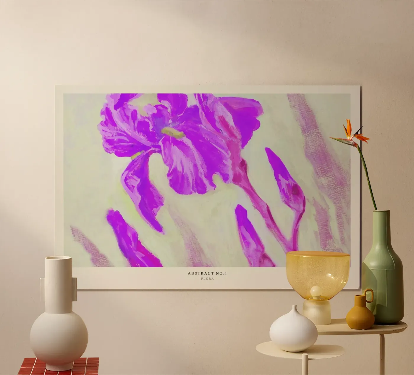 Flora poster van Graphite