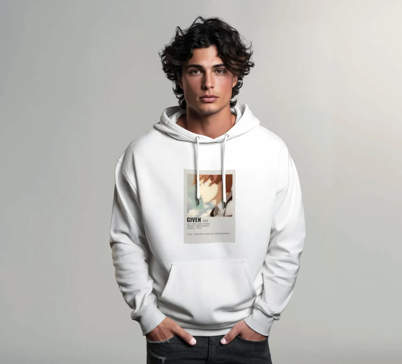 GIVEN  2019 felpa con cappuccio da Totoya