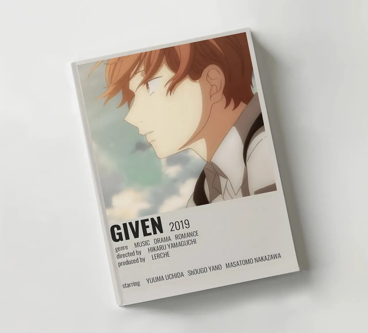 GIVEN  2019 diario da Totoya