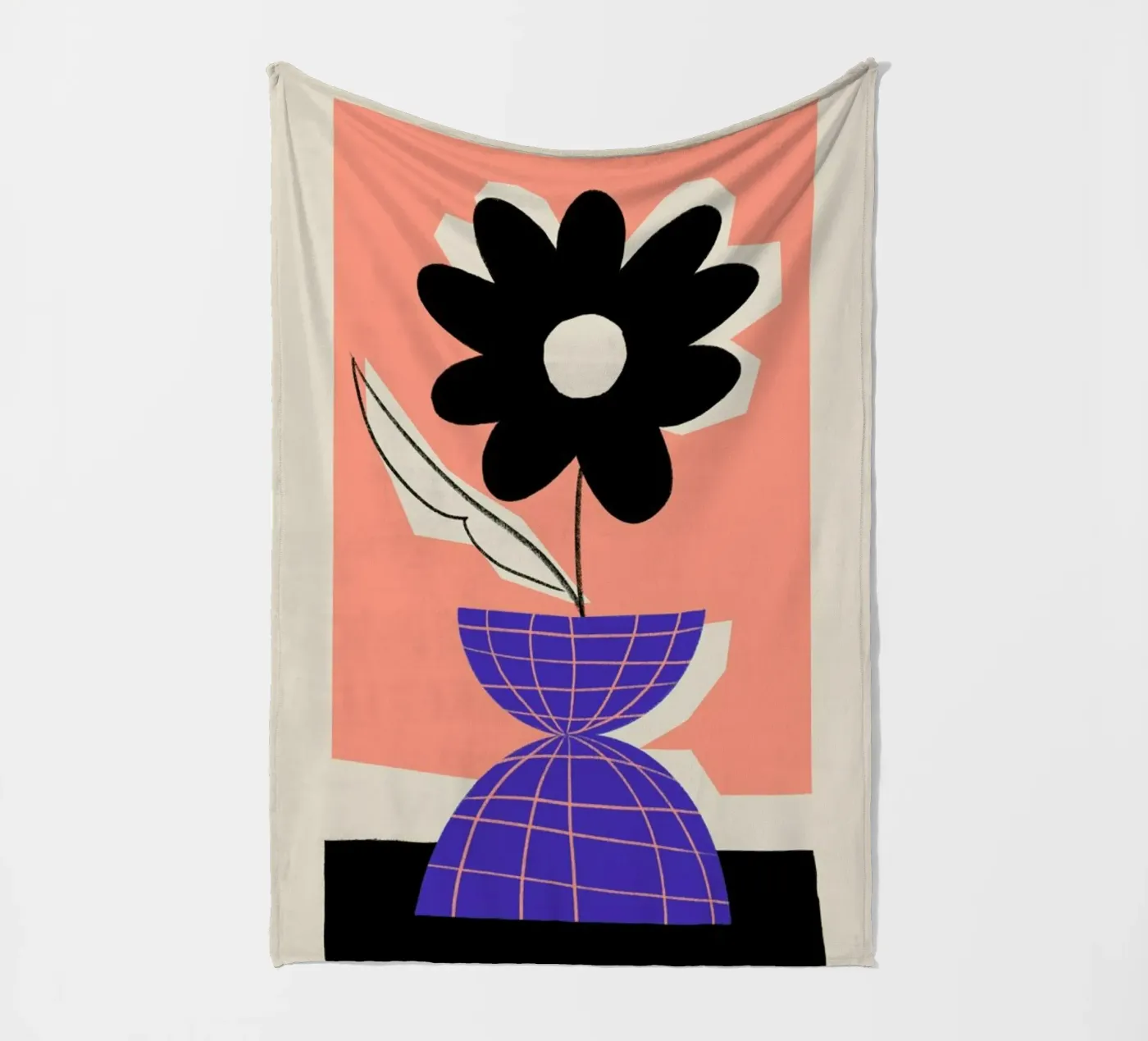 Iris plaid polaire de Pure