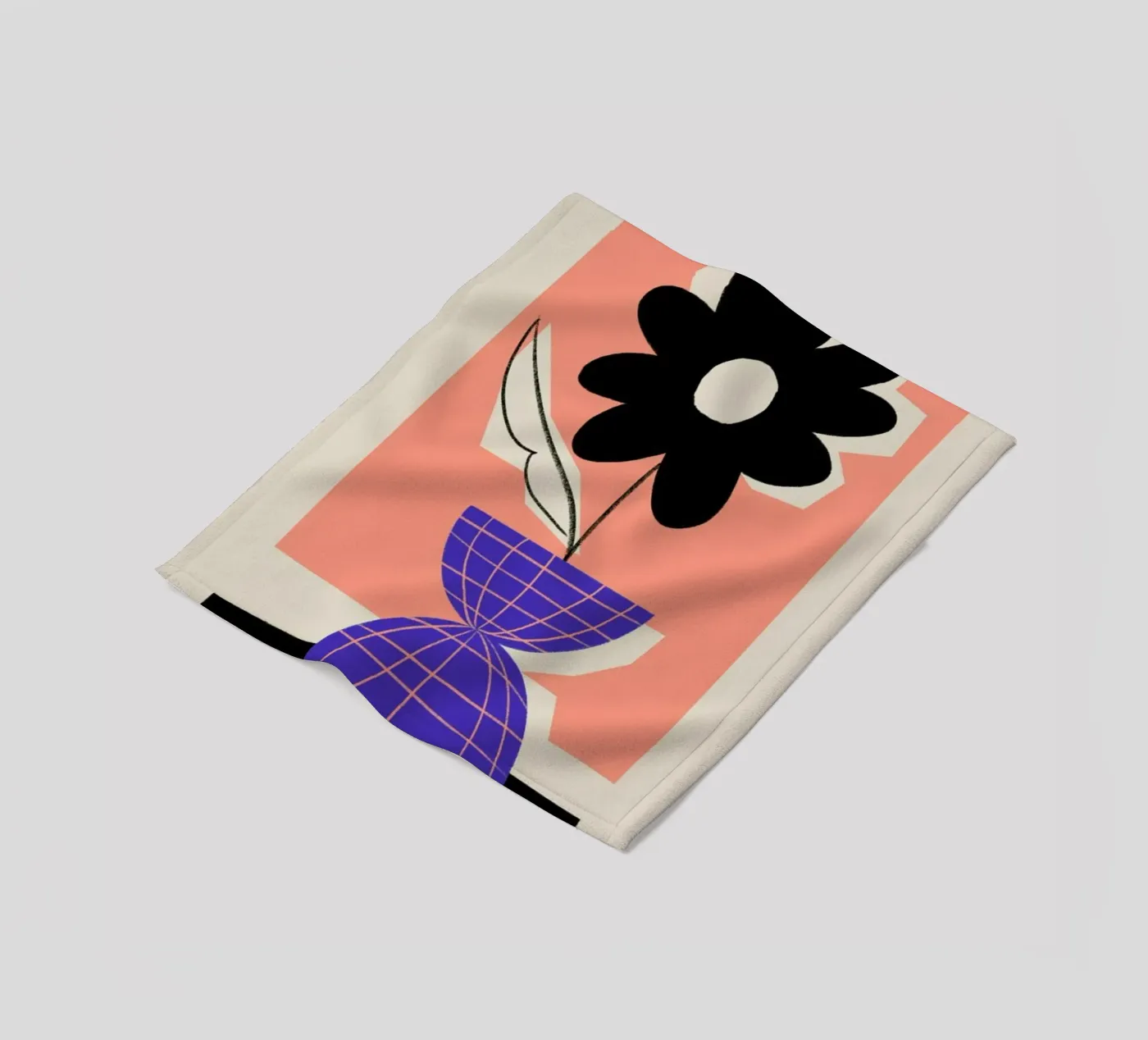 Iris fleecedeken van Pure