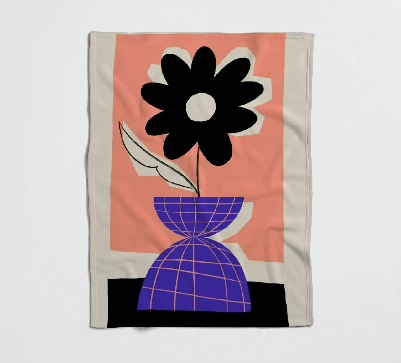 Iris fleecedeken van Pure